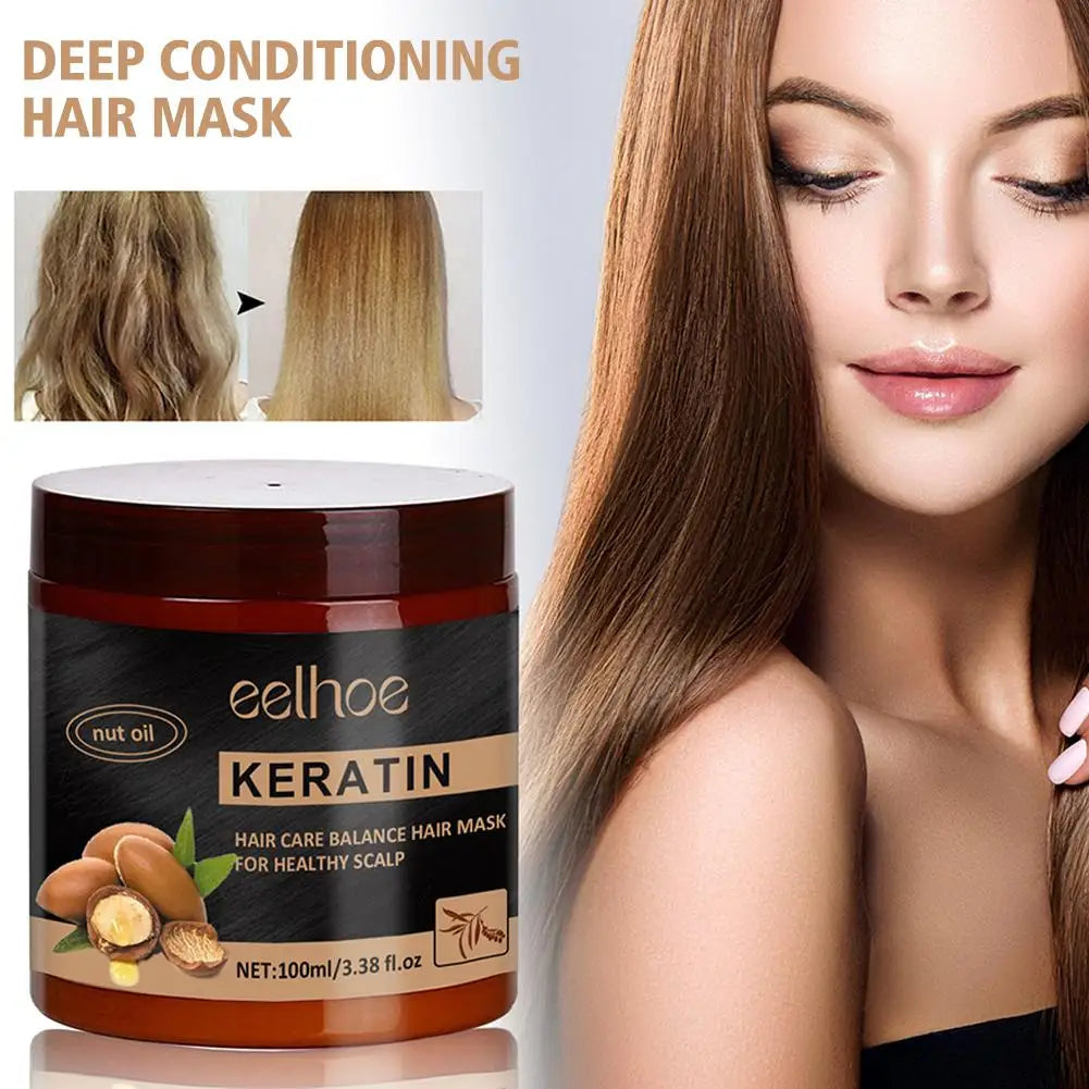 5/1pcs K18 Leave-In Molecular Repair Hair Mask Softens Restores Damaged Hair Deep Keratin Treatment for Hair and Scalp Hair Car